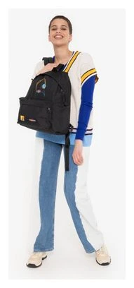 Rucksack Eastpak Padded Pak'R MTV Sound System Schwarz 7 Rucksack Eastpak Padded Pak'R MTV Sound System Schwarz – Bild 5