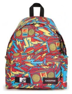 Rucksack Eastpak Padded Pak'R MTV Orange Milti-Couleurs