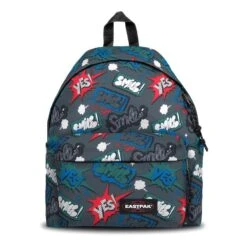 Eastpak Padded Pak'R 24L Rucksack Grau-blau/bunt/Comic